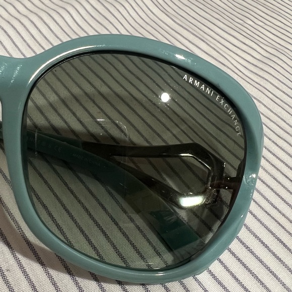 Armani Exchange Teal Sunglasses - Picture 11 of 14